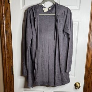 Cynthia Rowley steel blue  Linen Top